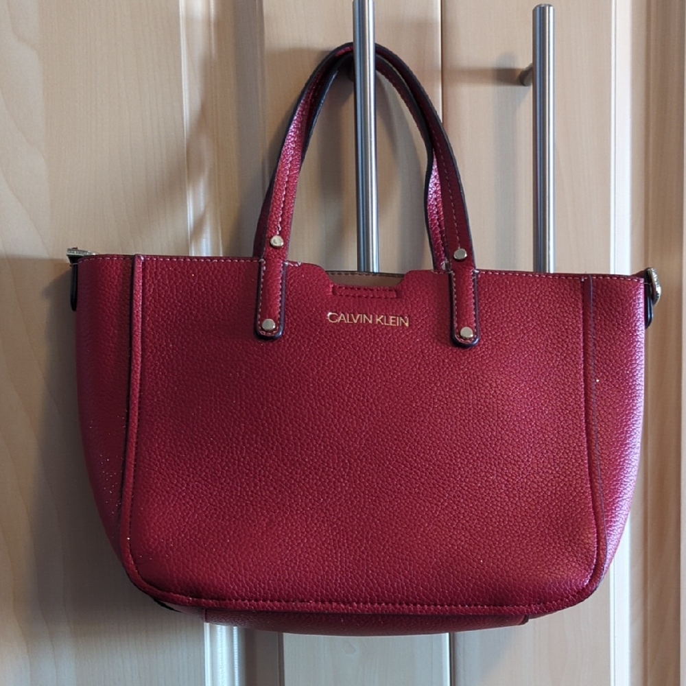 Small Red Calvin Klein Purse